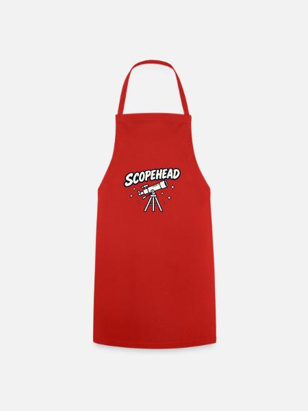Scopehead - Kochschürze - Rot