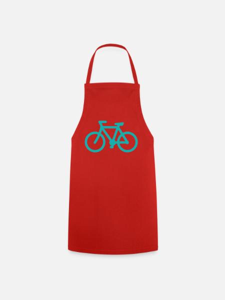 bike - Kochschürze - Rot