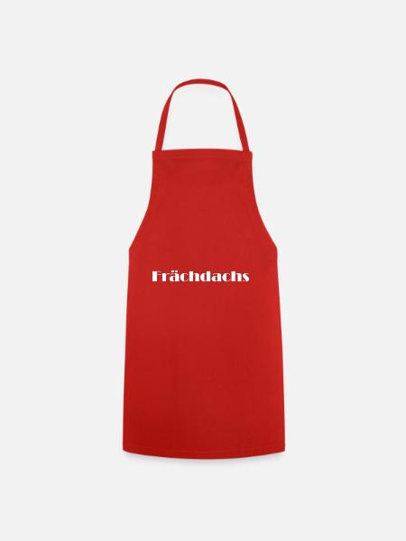 Frächdachs - Kochschürze - Rot