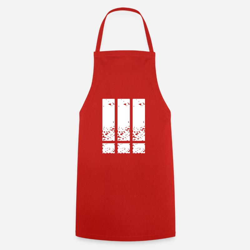 Exclamation mark, exclamation mark, exclamation mark - Cooking Apron - red