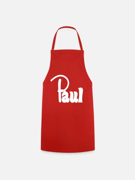 Paul - Kochschürze - Rot