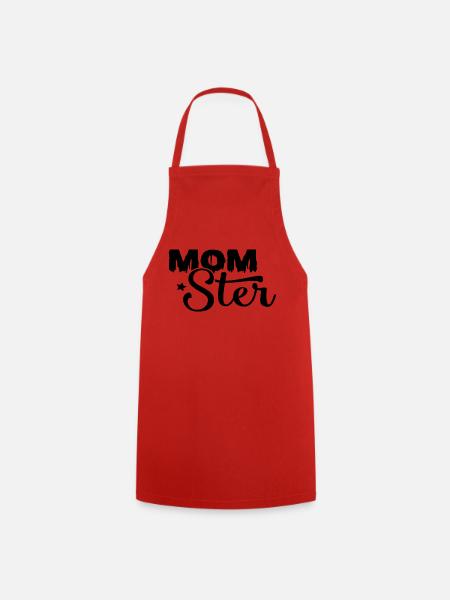 Mom Ster - Kochschürze - Rot