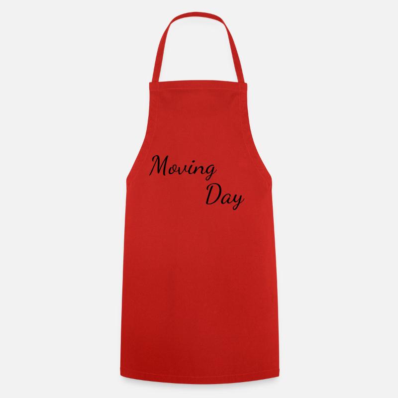 Moving day - Tablier de cuisine - rouge