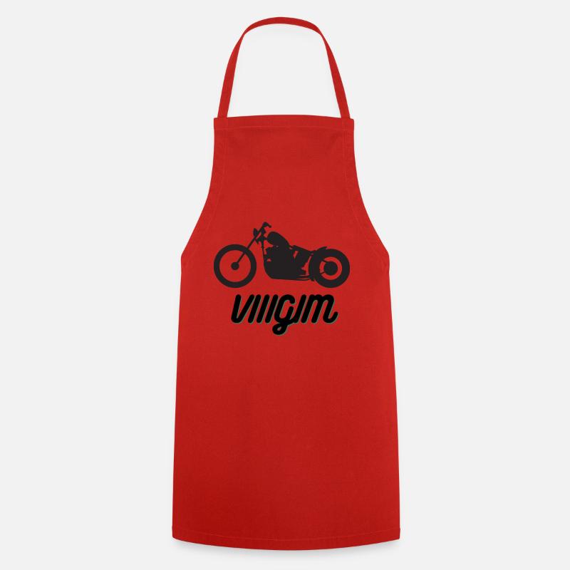 custom - Tablier de cuisine - rouge
