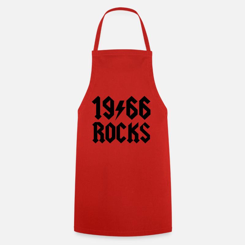 1966 - Cooking Apron - red