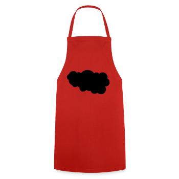 cloud - Cooking Apron - red - Front - AI Model Male 185 dark (185cm)
