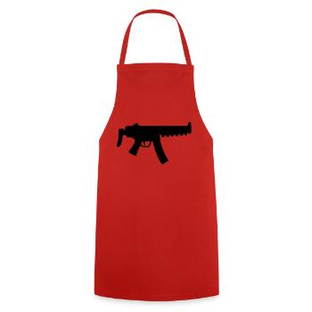 airsoft___f1 - Tablier de cuisine - rouge - Devant - AI Model Male 185 dark (185cm)