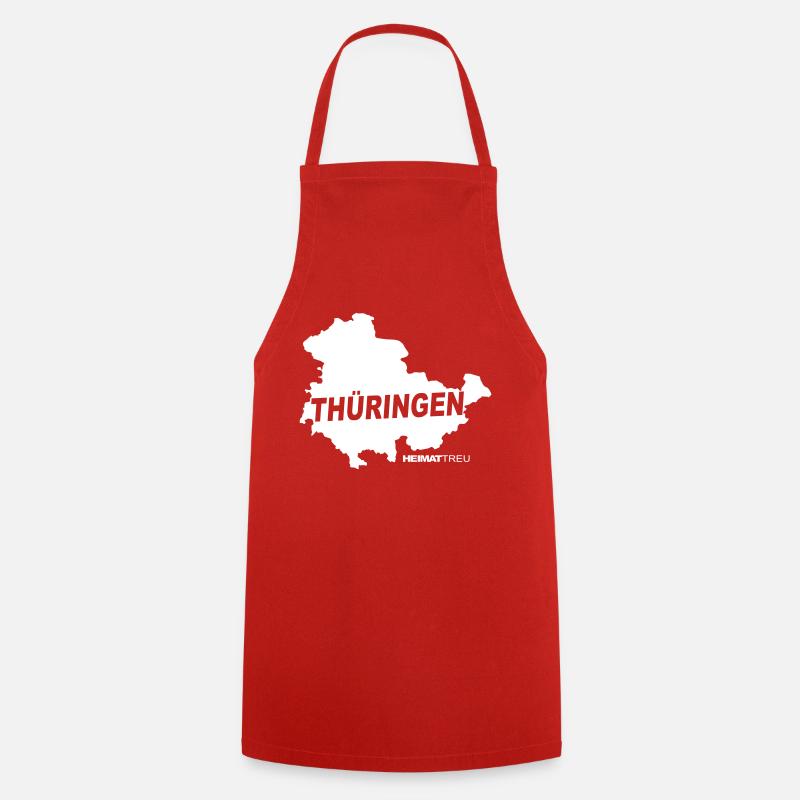 Thuringia Treu - Cooking Apron - red
