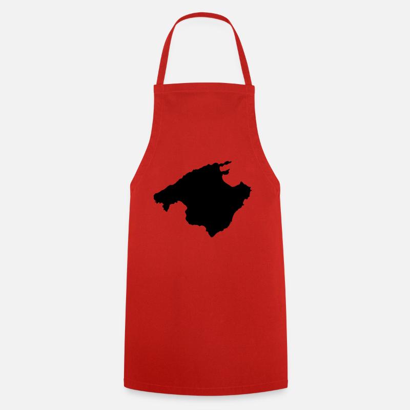 Mallorca - Kochschürze - Rot