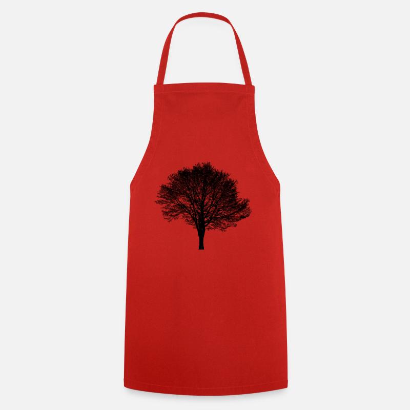 arbre - Tablier de cuisine - rouge
