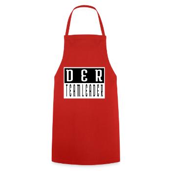 geschenkidee geburtstag geschenk cool witzig spaß - Kochschürze - Rot - Vorne - AI Model Male 185 dark (185cm)