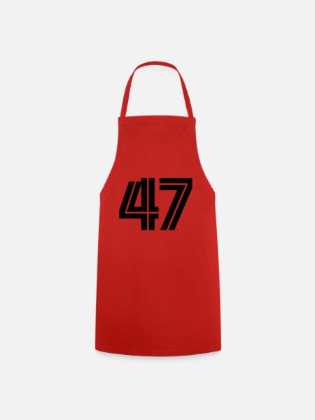 47 - Kochschürze - Rot