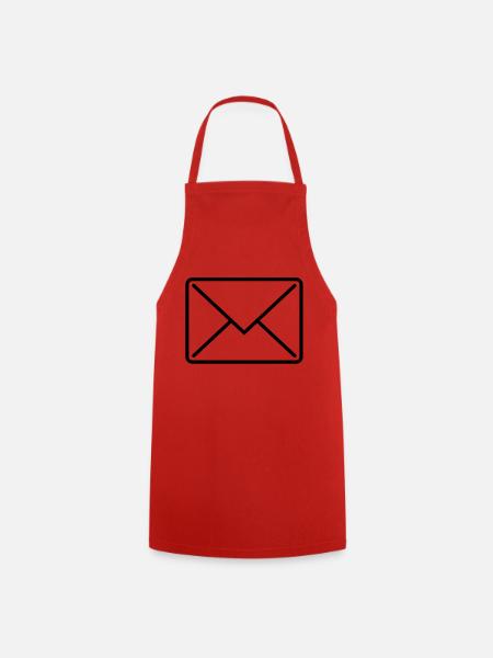 briefumschlag_icon1 - Cooking Apron - red