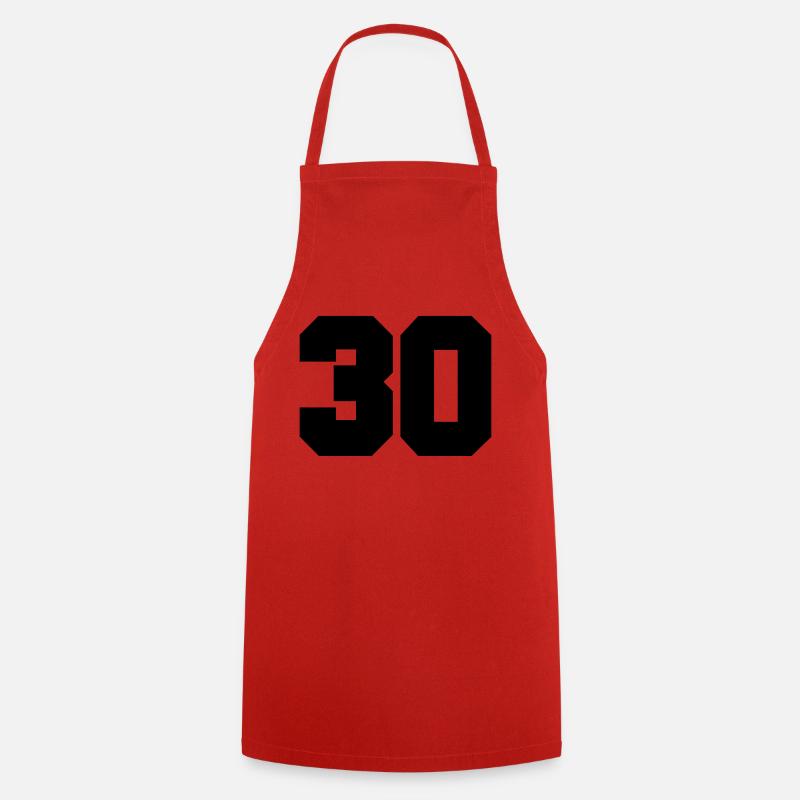30 - Kochschürze - Rot
