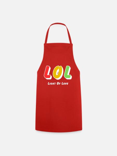 LOL - Light of Love - Kochschürze - Rot