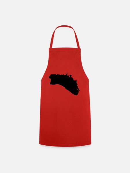 Minorca - Grembiule da cucina - rosso