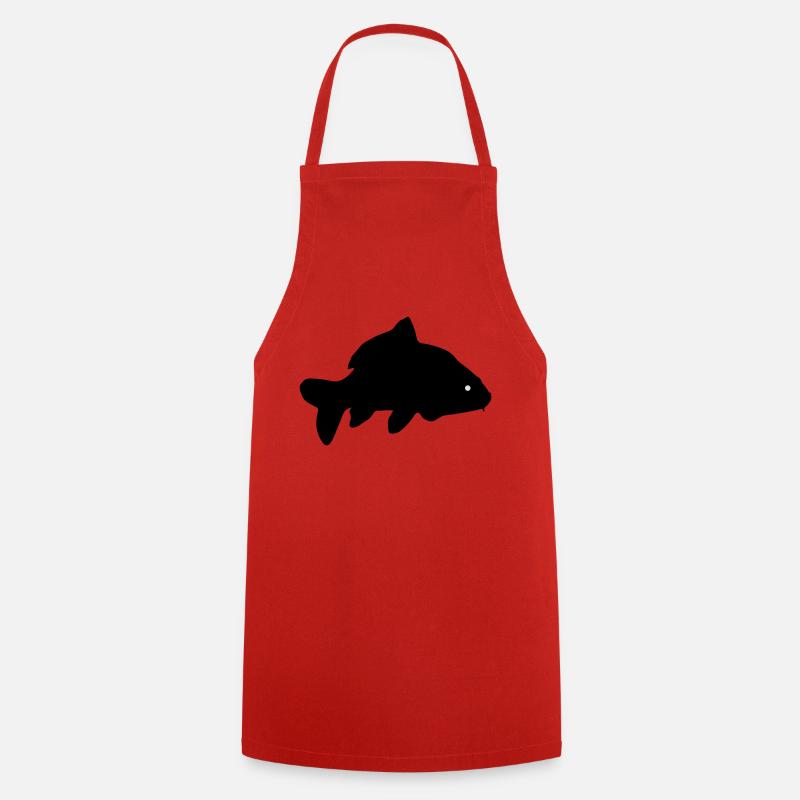 Carpe - Tablier de cuisine - rouge