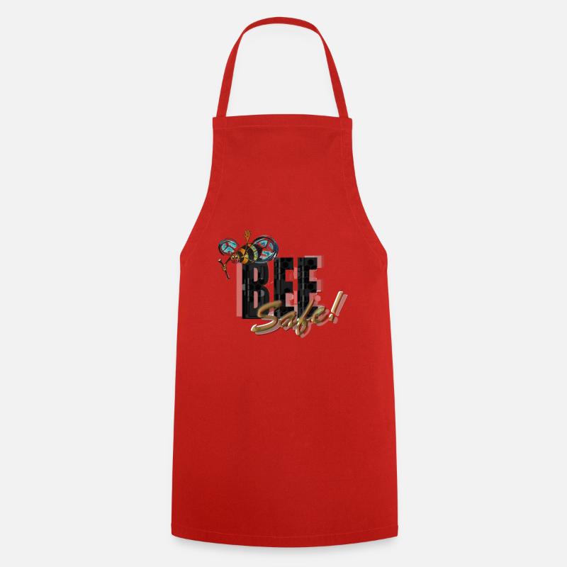 Bee Safe, l’insecte le plus important de la planète. - Tablier de cuisine - rouge