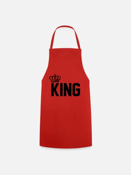king - Kochschürze - Rot