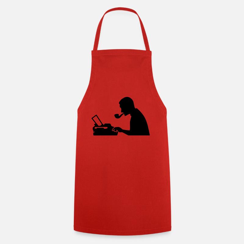 Journaliste - Tablier de cuisine - rouge