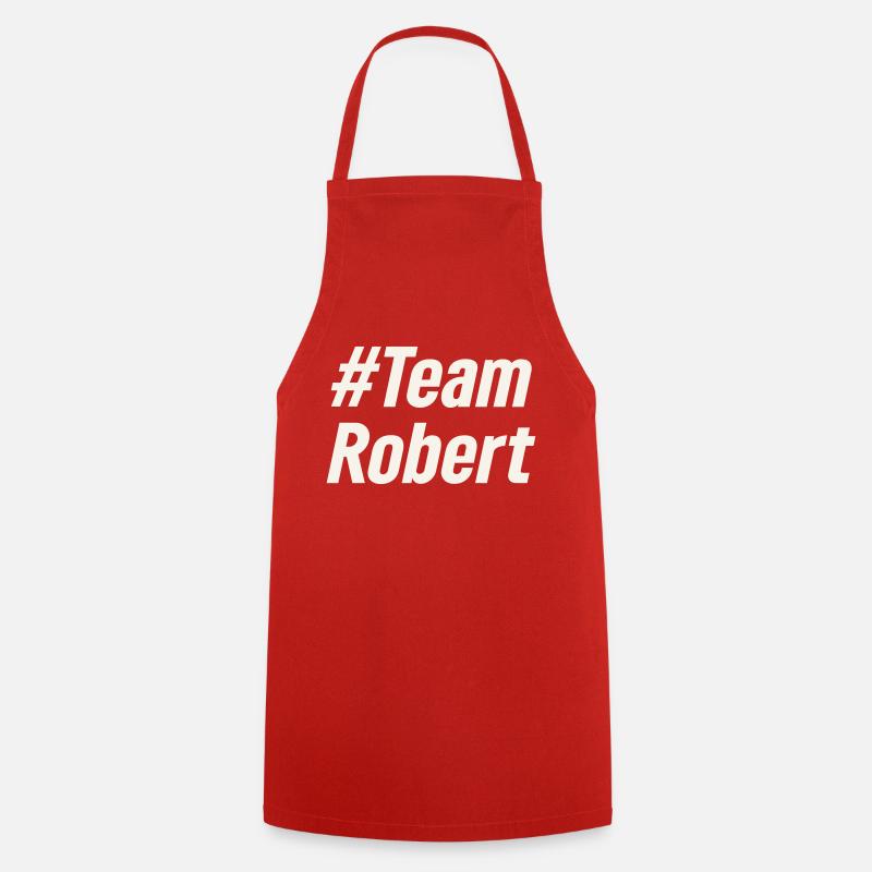 Team Robert - Kochschürze - Rot