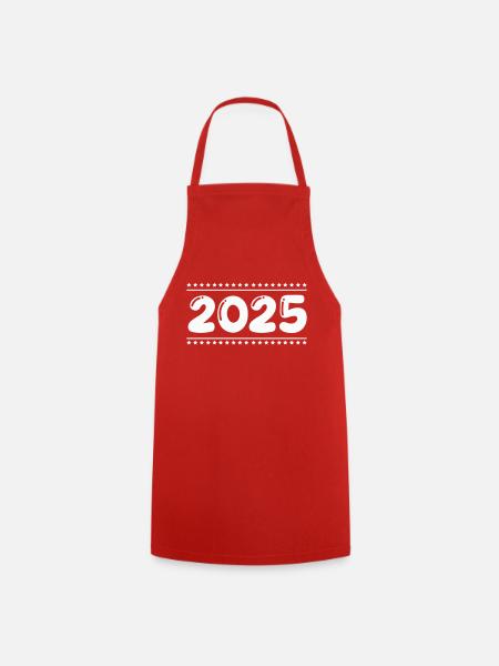 2025 - Keukenschort - rood