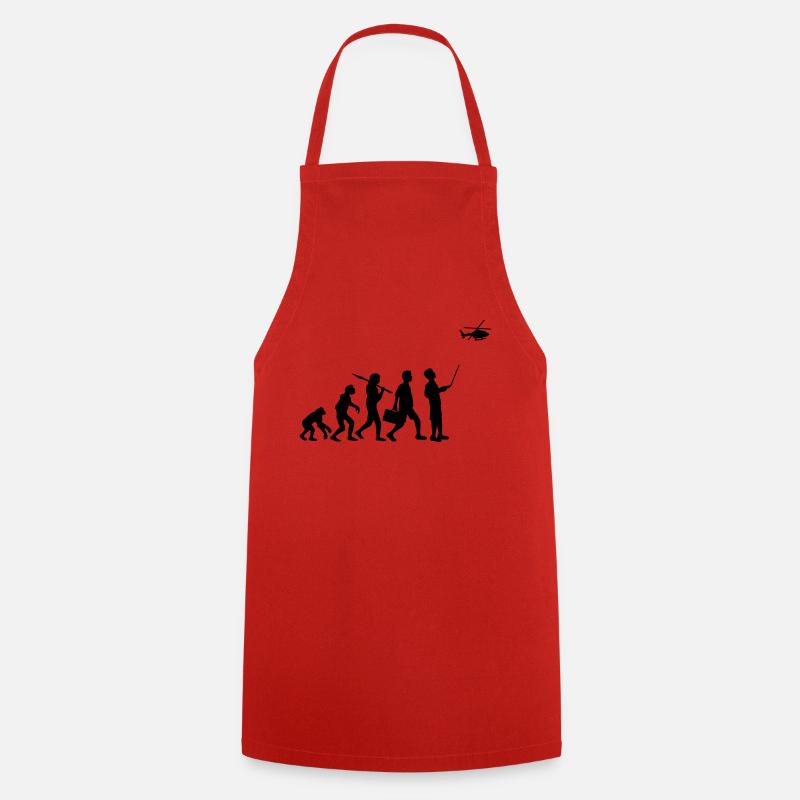 Hélicoptère modèle Evolution distance contrôlée - Tablier de cuisine - rouge