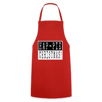Anniversaire Bubaprints Cadeau Geek Funny Gym Dork - Tablier de cuisine - rouge - Devant - AI Model Male 185 dark (185cm)