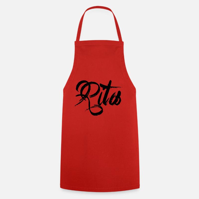 Rita - Cooking Apron - red