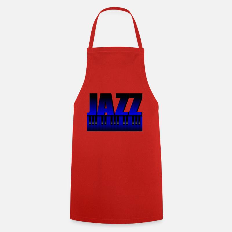 blue Jazz - Kochschürze - Rot
