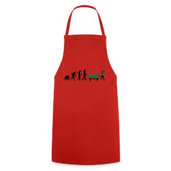evolution_table_tennis_072012_a_2c - Tablier de cuisine - rouge - Devant - AI Model Male 185 dark (185cm)