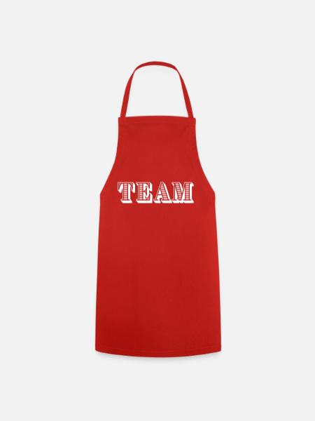Team - Kochschürze - Rot
