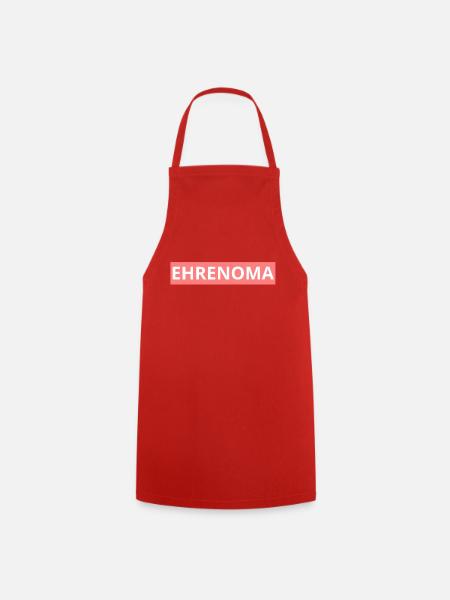 Ehrenoma Lieblings Oma Geschenk Jugendsprache - Kochschürze - Rot