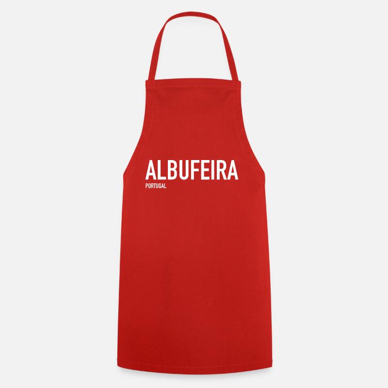 ALBUFEIRA - PORTUGAL - Tablier de cuisine - rouge