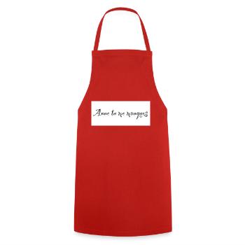 IMG 7873 - Tablier de cuisine - rouge - Devant - AI Model Male 185 dark (185cm)