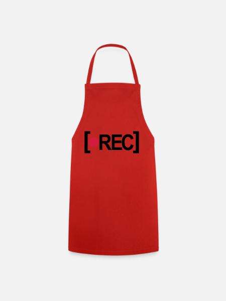 rec - Tablier de cuisine - rouge