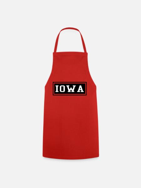 Iowa - Kochschürze - Rot
