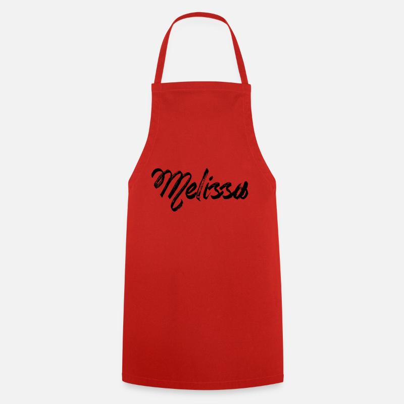 mélisse - Tablier de cuisine - rouge