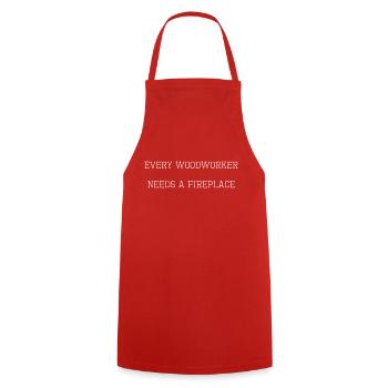 Outils John Carpenter Sabrina Carpenter T-shirts - Tablier de cuisine - rouge - Devant - AI Model Male 185 dark (185cm)