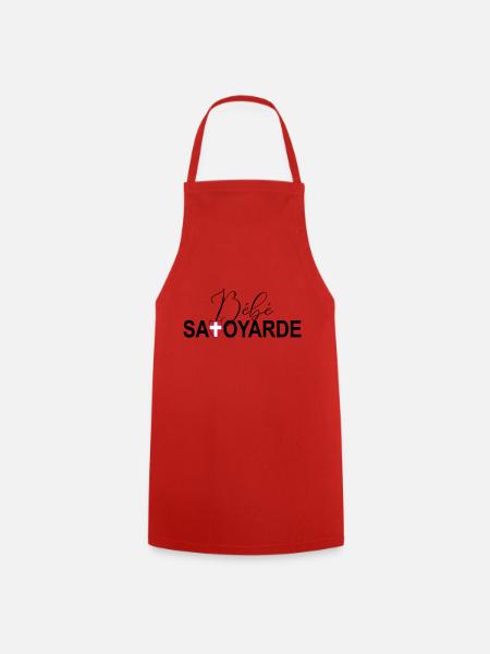 bebe savoyarde - Tablier de cuisine - rouge