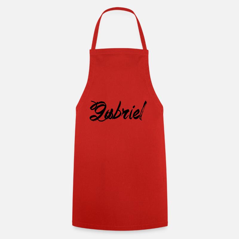 Gabriel - Tablier de cuisine - rouge