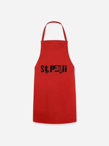 St. Pauli - Kochschürze - Rot