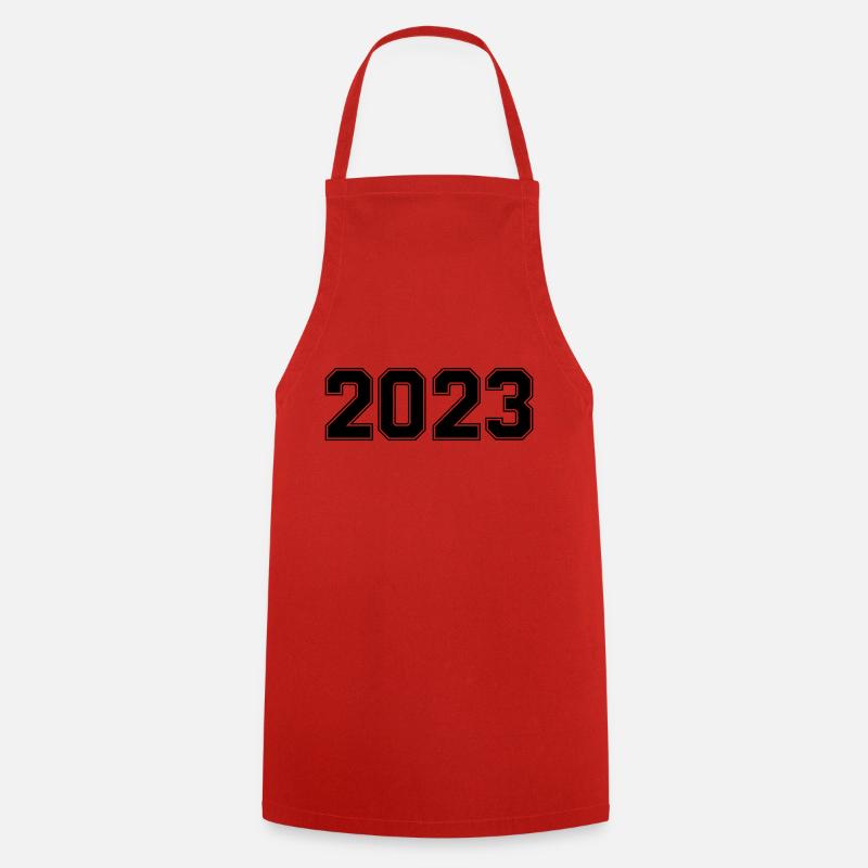 2023 - Cooking Apron - red