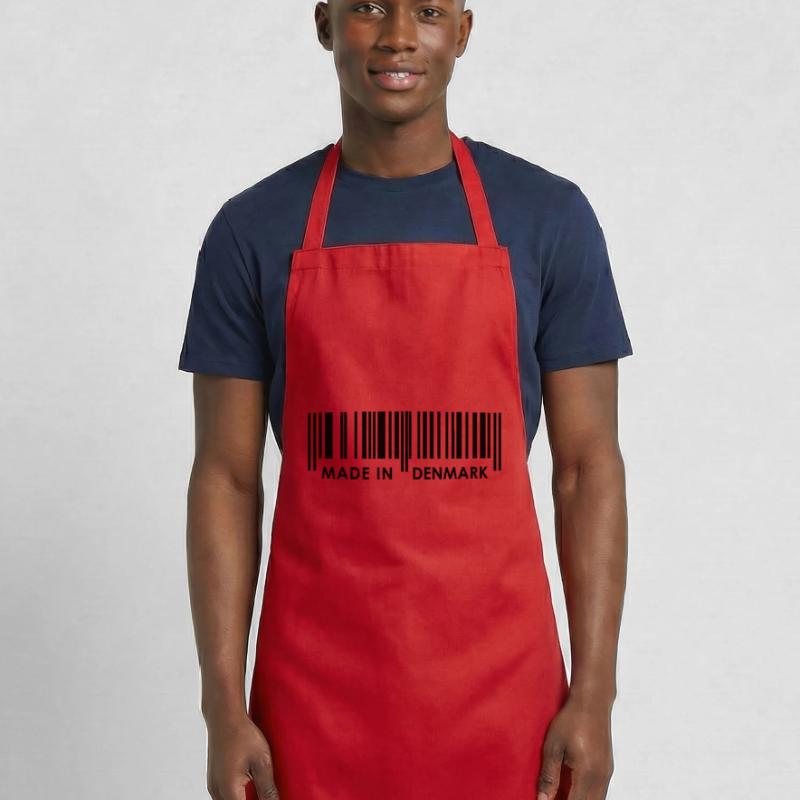 Bar Code Made in Denmark Cooking Apron