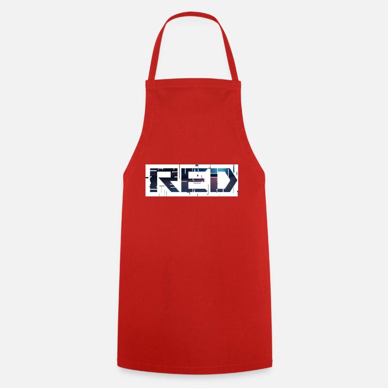red - Tablier de cuisine - rouge