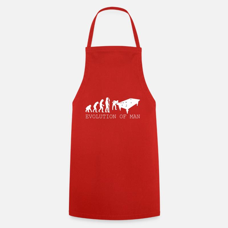Billard Billard - Tablier de cuisine - rouge