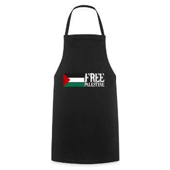 Mohammed Gaza Streifen Israel Free Palestine - Kochschürze - Schwarz - Vorne - AI Model Male 185 dark (185cm)