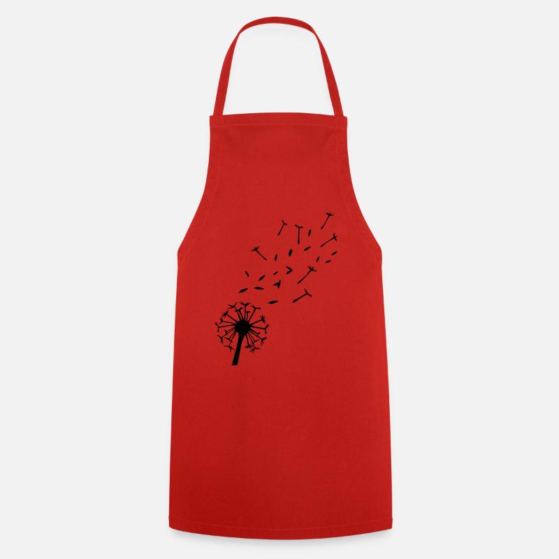 Dandelion - Tablier de cuisine - rouge