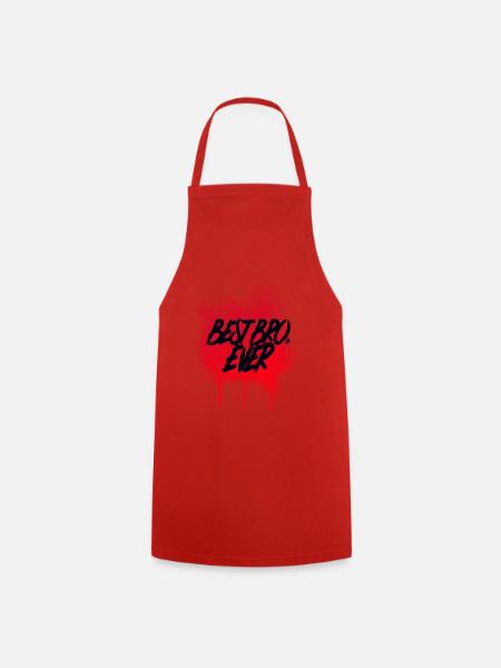 Meilleur frère jamais meilleur frère cadeau famille - Tablier de cuisine - rouge