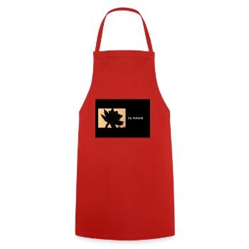Streetwear AN - Tablier de cuisine - rouge - Devant - AI Model Male 185 dark (185cm)